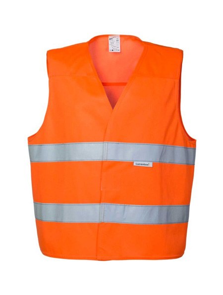 gilet ad alta visibilità arancio